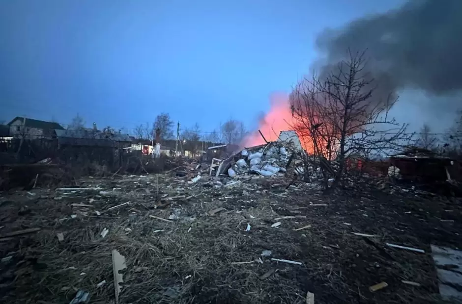 Ataque ucraniano con drones