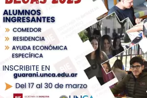 Lanzan becas 2025 para alumnos ingresantes de la UNCA: toda la info