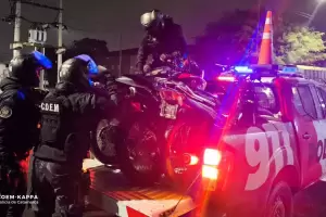 Operativos en Capital y el interior: secuestraron 15 motos