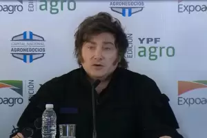 Milei defendi� a Bullrich: "Los malos son los que se tapan la cara y los vamos a meter presos"