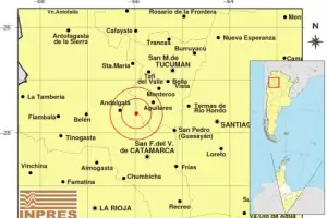 Un fuerte sismo de 4,6 grados sacudi el interior provincial