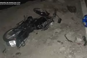 Motociclista protagoniz un siniestro vial en Valle Viejo: fue internado