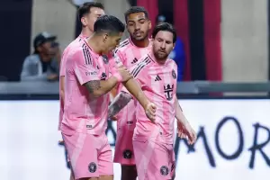 Messi marc un golazo y estableci el 1-1 parcial de Inter Miami ante Atlanta United