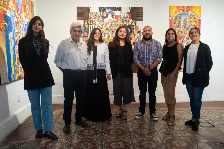 El Museo de Bellas Artes inauguró la muestra "Cuando la tierra no es un territorio"
