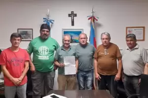 Hoffman firm acuerdo salarial con ATE y UPCN