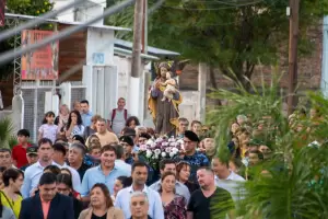Celebraron a San Jos en Piedra Blanca