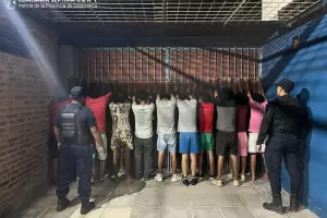 Operativos en cinco departamentos: 18 arrestos y 33 motos secuestradas