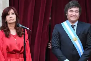 La reaccin de Milei tras la sancin de Trump a CFK