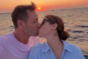 Tras seis aos de novios, Luciano Pereyra y Julia Rezzuto se casan en secreto