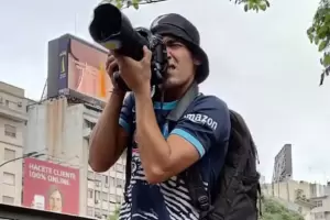 Citan a indagatoria al gendarme que hiri al fotgrafo Pablo Grillo en una protesta frente al Congreso