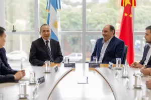 Saadi recibi al Embajador de China en Argentina