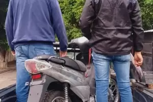 Recuperan moto sustrada en la Capital