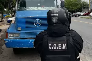 Capital: secuestran camin requerido por la Justicia