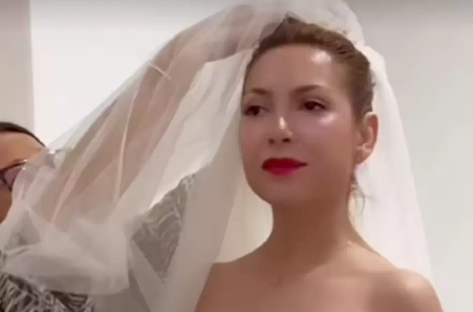 Fabiola Yez de novia