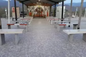 Robaron ofrendas valuadas en casi un mill�n de pesos de la Gruta de San Expedito