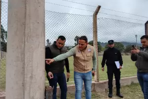 Realizan relevamientos de seguridad en canchas de ftbol del interior