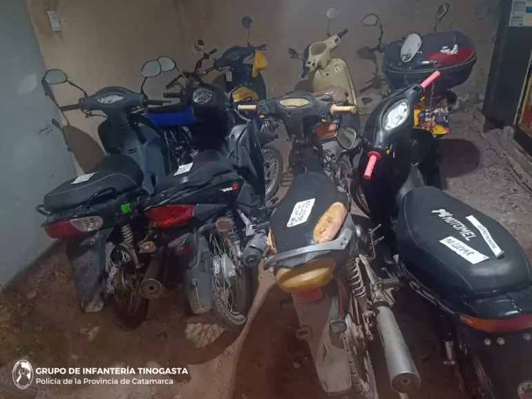 moto secuestradas