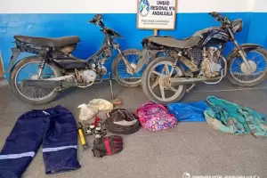 Secuestran dos motocicletas y elementos sustrados en Minas Capillitas