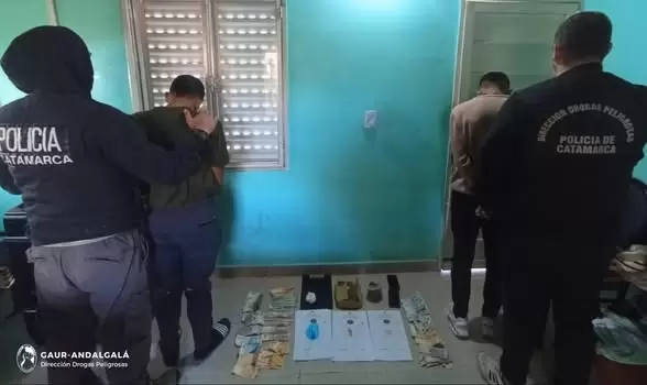 Detienen a dos jvenes y secuestran ms de 1kilo de marihuana y cocana