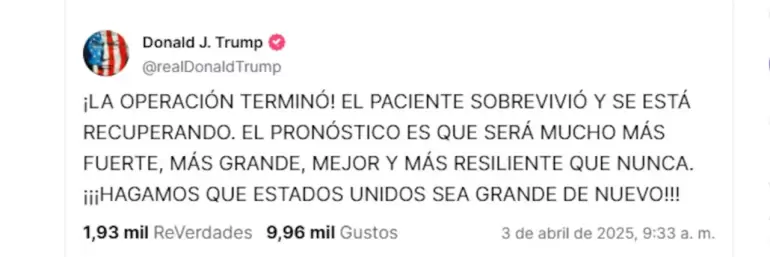 trump jueves negro aranceles