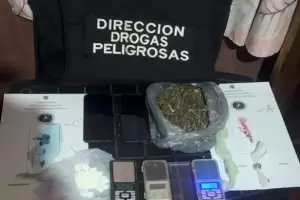 Secuestraron ms de un kilo de Marihuana y detienen a tres sujetos