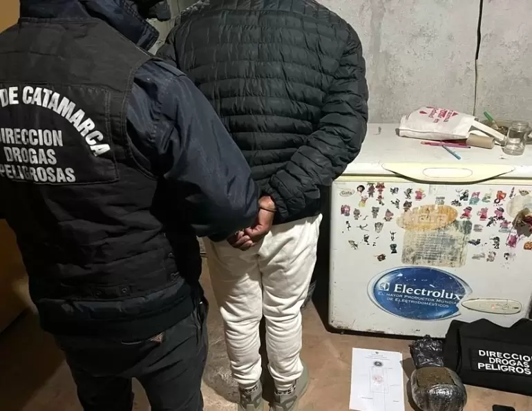 Secuestran ms de un kilo de marihuana