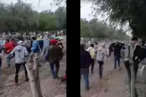 Violenta gresca en el hipdromo Las Talitas