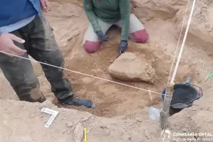 Antropologa y la Polica colaboran en el hallazgo de restos seos