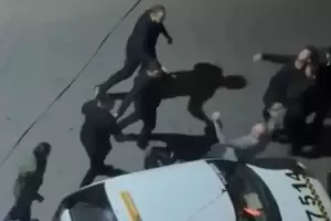 Brutal paliza de seis patovicas a un joven en la puerta de un boliche