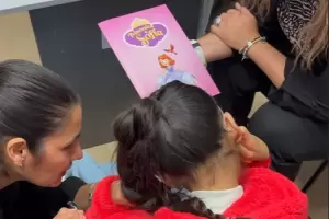 La conmovedora lectura de sentencia de adopcin de Sofa