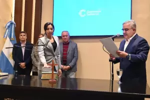 Johana Carrizo jur como nueva ministra de Salud