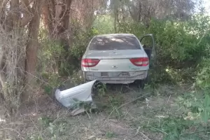 Siniestro vial en la Ruta 60, a la altura de San Roque