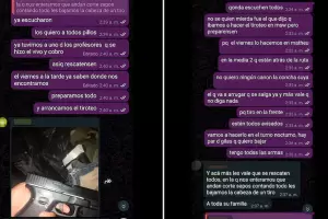 Otra vez, alumnos de un colegio planearon un supuesto tiroteo por WhatsApp