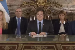 Milei habl tras los anuncios econmicos: "Eliminamos el cepo cambiario para siempre"