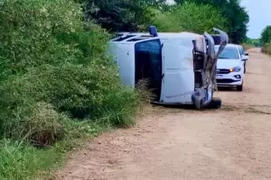 Tremendo vuelco en Santa Rosa deja varios heridos