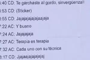 Escndalo: la psiquiatra Cosachov admiti en un chat que tuvo intimidad con Maradona