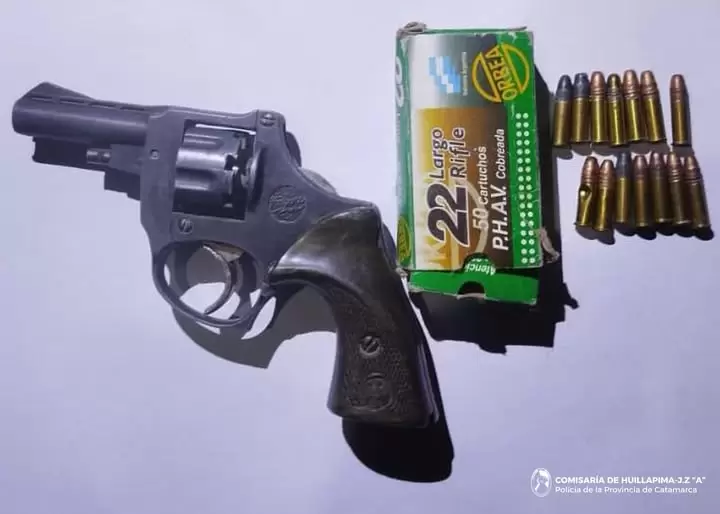 arma de fuego secuestrada