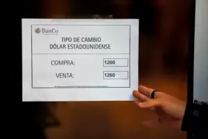 El dlar oficial abri a $1250 y ahora se vende a $1.210