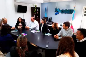 El director de OSEP recibi a la ministra de Salud