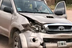 Funcionarios chocaron tras regresar de una fiesta en vehculo oficial