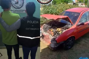 Siniestro vial en Villa Cubas: Detuvieron a un joven y secuestraron un auto