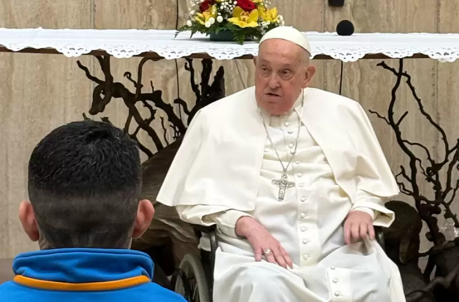 Francisco este Jueves Santo en su visita a una crcel