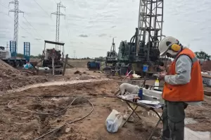 Avanza la perforacin de un nuevo pozo de agua en Telaritos