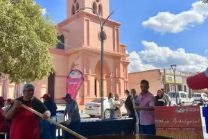 Realizaron en Andalgal una humita de 300 kg