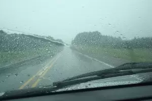 Advierten que un tramo de la Ruta 1 est intransitable tras las fuertes lluvias