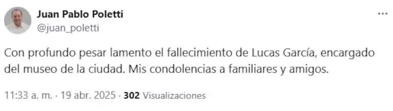 murio un actor en santa fe