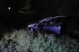 Tremendo choque por un animal suelto en Ruta Nacional N38
