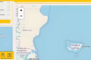 Correo Argentino corrigi un mapa que nombraba "Falkland" a las Malvinas