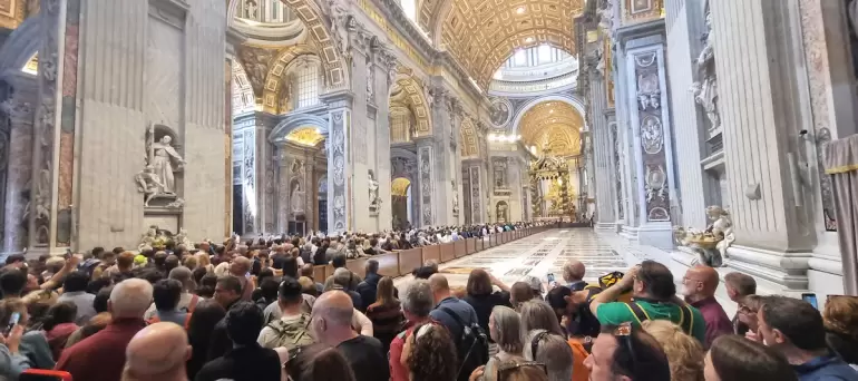 francisco adios baslica san pedro