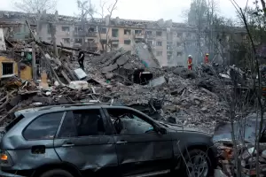 Devastador ataque ruso a Kiev: al menos nueve muertos y ms de 70 heridos